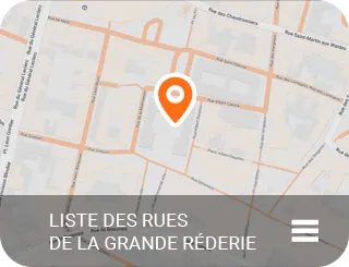 Listes des rues de la Grande Réderie